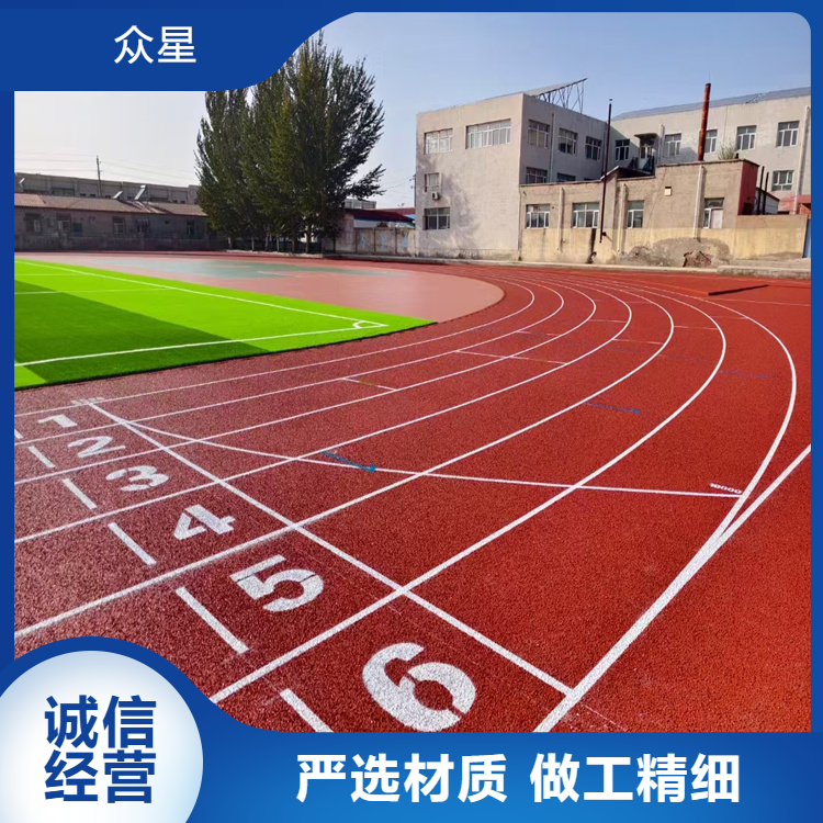 鹤壁市人造草坪学校塑胶跑道 - 方案
